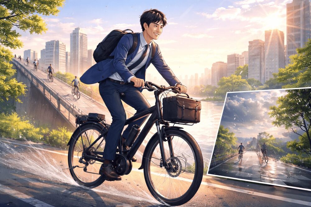 電動自転車通勤はきつい？後悔しない現実と対策法