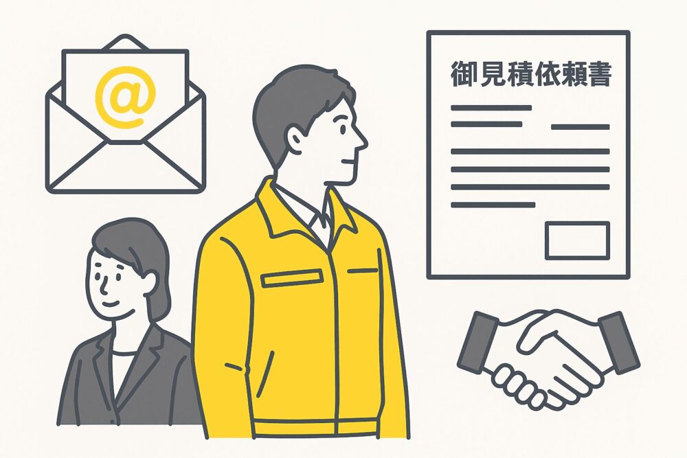 見積依頼テンプレートで便利に能率良くコスト削減術が身に付く入門書