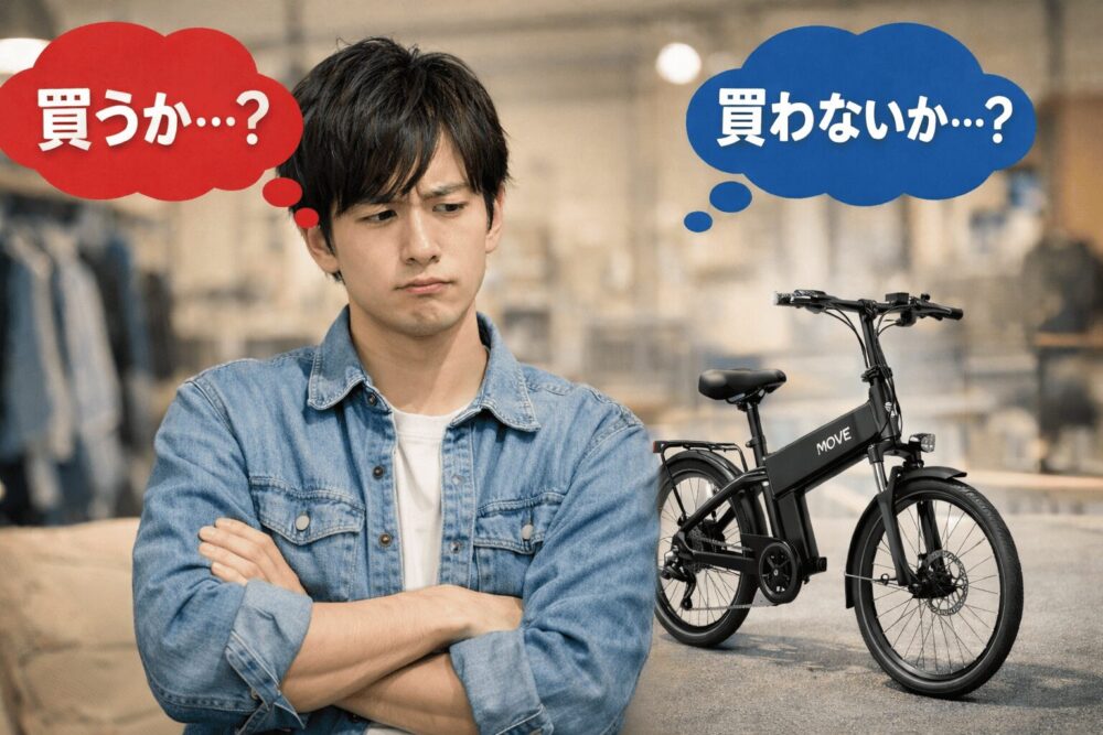 MOVE eBike 評判｜結論：買うべき人・やめるべき人