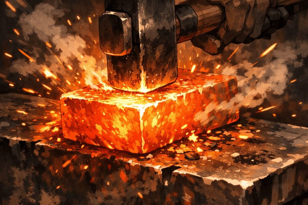 鉄はなぜ叩くのか?まず結論を簡単に説明