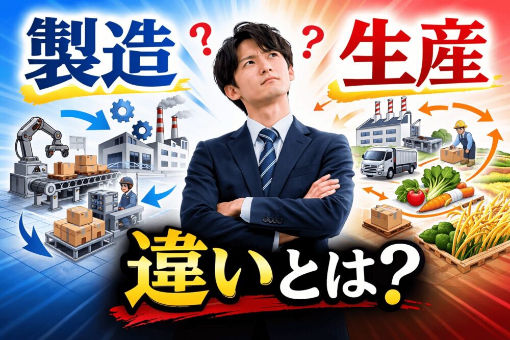 生産工場と製造工場の違いとは｜もう迷わない正しい使い分け完全ガイド